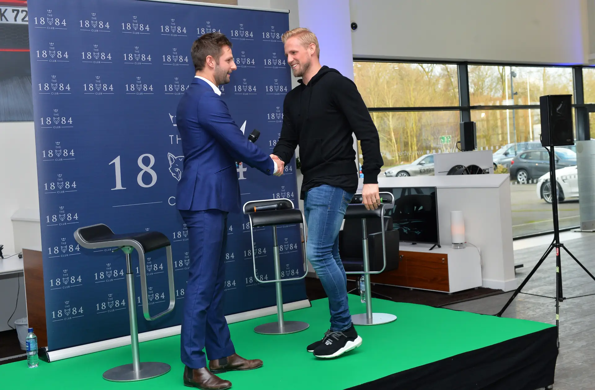 Lewis Mason and Kasper Schmeichel hosted a high-performance event at Sytner Leicester Lewis Mason and Kasper Schmeichel hosted a high-performance event at Sytner Leicester