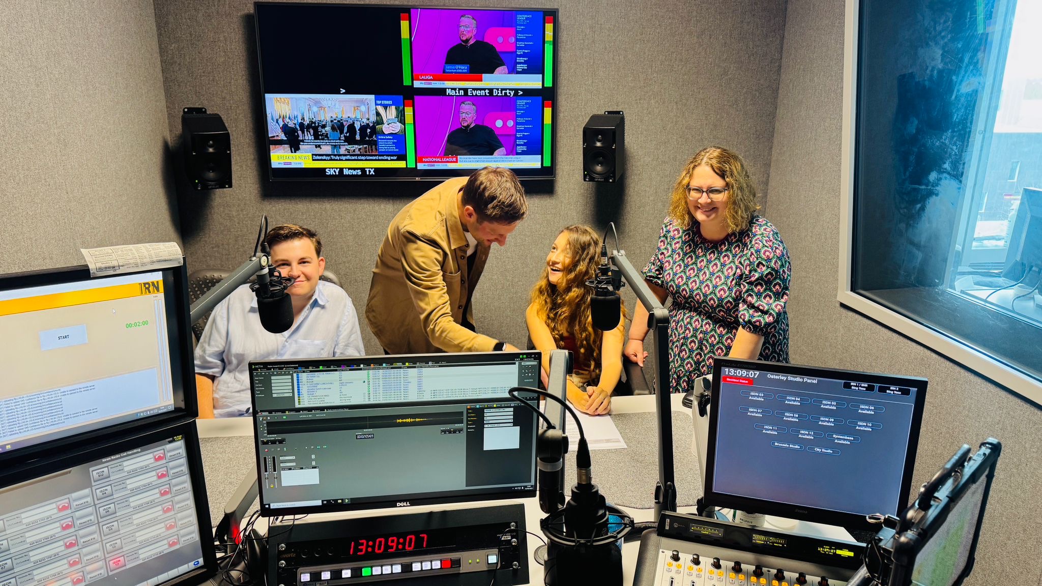 Lewis Mason hosts education session at Sky Studios Lewis Mason hosts education session at Sky Studios